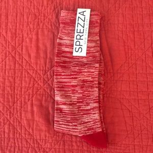 New Sprezza Red Melange socks.
